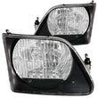 Load image into Gallery viewer, ANZO 1997.5-2003 Ford F-150 Crystal Headlights Black G2 - Main Product View