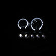 Load image into Gallery viewer, ANZO 1997.5-2003 Ford F-150 Projector Headlights w/ Halo and LED Black 1pc - Side View