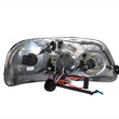 Load image into Gallery viewer, ANZO 1997.5-2003 Ford F-150 Projector Headlights w/ Halo and LED Black 1pc - Additional View 8