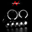 Load image into Gallery viewer, ANZO 1997.5-2003 Ford F-150 Projector Headlights w/ Halo and LED Chrome 1pc - Additional View 9