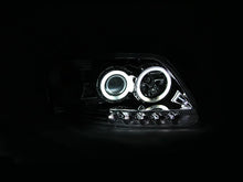 Load image into Gallery viewer, ANZO 1997.5-2003 Ford F-150 Projector Headlights w/ Halo Chrome 1pc - Back View