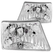 Load image into Gallery viewer, ANZO 1998-2000 Ford Ranger Crystal Headlights Chrome - Main Product View
