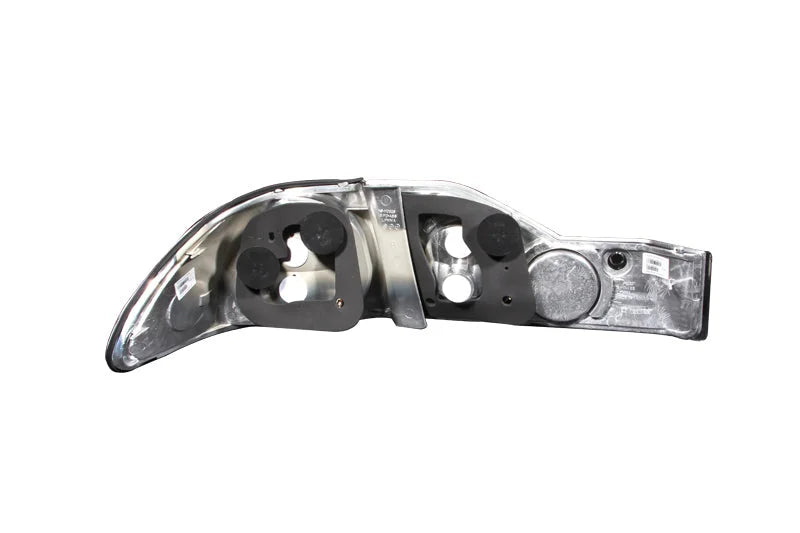 ANZO 1998-2000 Honda Accord Taillights Black - Side View