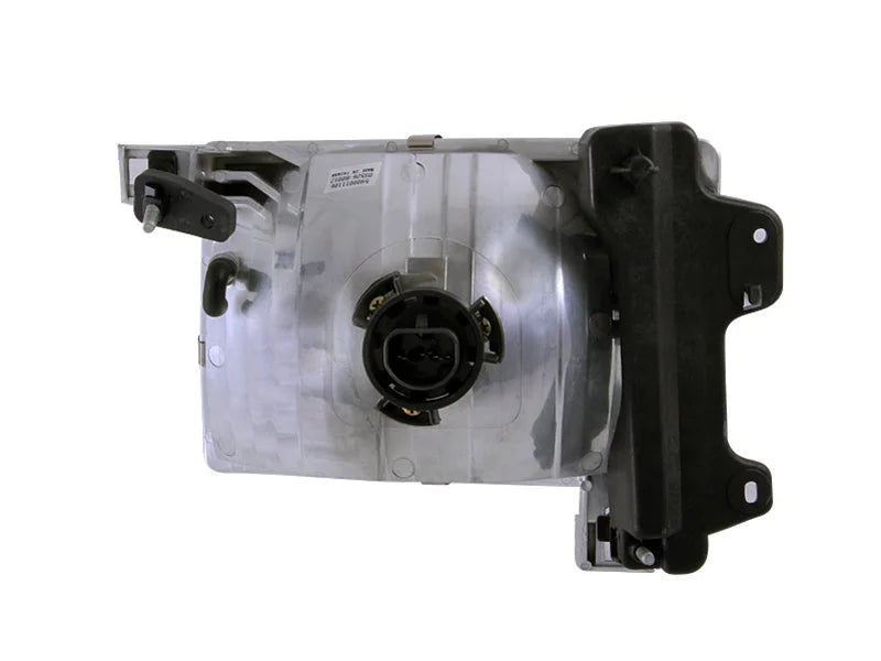 ANZO 1998-2000 Nissan Frontier Crystal Headlights Chrome - Side View