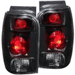 Load image into Gallery viewer, ANZO 1998-2001 Ford Explorer Taillights Black - Main Product View