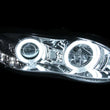 Load image into Gallery viewer, ANZO 1998-2002 Chevrolet Camaro Projector Headlights w/ Halo Chrome - Side View