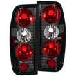 Load image into Gallery viewer, ANZO 1998-2004 Nissan Frontier Taillights Black - Main Product View