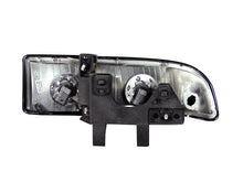 Load image into Gallery viewer, ANZO 1998-2005 Chevrolet S-10 Crystal Headlights Black - Side View