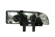 Load image into Gallery viewer, ANZO 1998-2005 Chevrolet S-10 Crystal Headlights Chrome - Side View