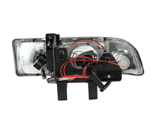 Load image into Gallery viewer, ANZO 1998-2005 Chevrolet S-10 Projector Headlights w/ Halo Black - Additional View 8