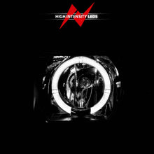 Load image into Gallery viewer, ANZO 1998-2005 Chevrolet S-10 Projector Headlights w/ Halo Black - Additional View 9
