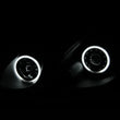 Load image into Gallery viewer, ANZO 1998-2005 Lexus Gs300 Projector Headlights w/ Halo Black - Side View
