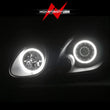 Load image into Gallery viewer, ANZO 1998-2005 Lexus Gs300 Projector Headlights w/ Halo Black - Installation View
