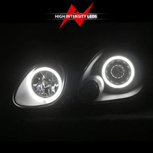 Load image into Gallery viewer, ANZO 1998-2005 Lexus Gs300 Projector Headlights w/ Halo Black - Installation View