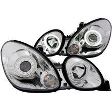 Load image into Gallery viewer, ANZO 1998-2005 Lexus Gs300 Projector Headlights w/ Halo Chrome - Side View