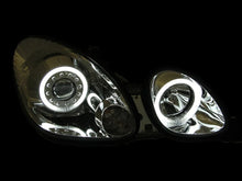 Load image into Gallery viewer, ANZO 1998-2005 Lexus Gs300 Projector Headlights w/ Halo Chrome - Back View