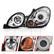 Load image into Gallery viewer, ANZO 1998-2005 Lexus Gs300 Projector Headlights w/ Halo Chrome - Installation View