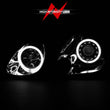 Load image into Gallery viewer, ANZO 1998-2005 Lexus Gs300 Projector Headlights w/ Halo Chrome - Additional View 5