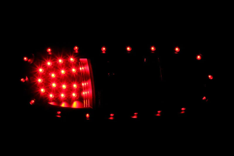ANZO 1998-2005 Mazda Miata LED Taillights Black - Side View