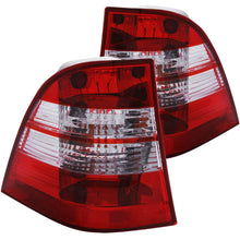 Load image into Gallery viewer, ANZO 1998-2005 Mercedes Benz M Class W163 Taillights Chrome - Main Product View