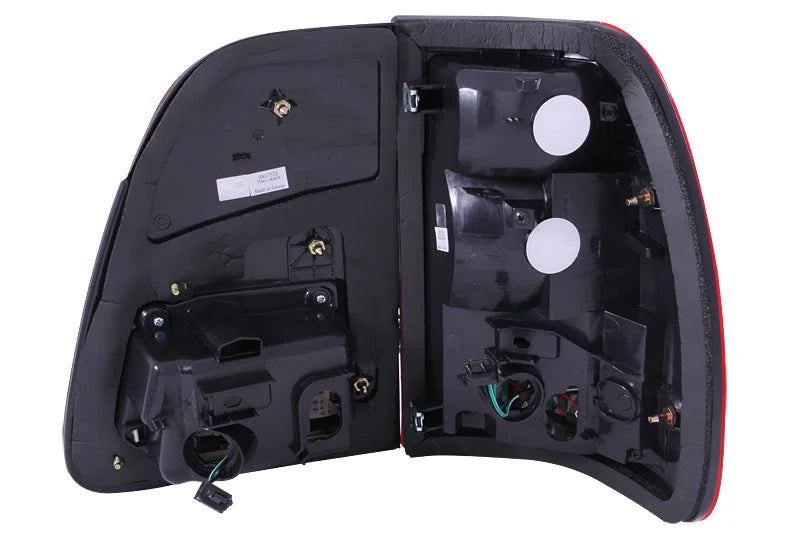 ANZO 1998-2005 Toyota Land Cruiser Fj LED Taillights Red/Clear G2 - Detail View