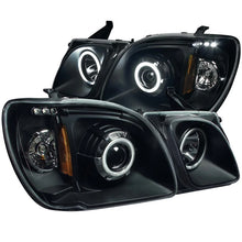 Load image into Gallery viewer, ANZO 1998-2007 Lexus Lx470 Projector Headlights w/ Halo Black (CCFL) - Main Product View