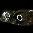 Load image into Gallery viewer, ANZO 1998-2007 Lexus Lx470 Projector Headlights w/ Halo Chrome (CCFL) - Side View
