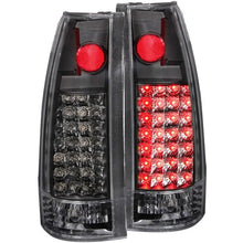 Load image into Gallery viewer, ANZO 1999-2000 Cadillac Escalade LED Taillights Black - Main Product View