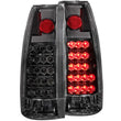 Load image into Gallery viewer, ANZO 1999-2000 Cadillac Escalade LED Taillights Black - Main Product View