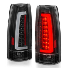 Load image into Gallery viewer, ANZO 1999-2000 Cadillac Escalade LED Taillights Black Housing Clear Lens Pair - Side View