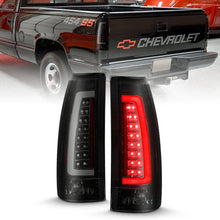 Load image into Gallery viewer, ANZO 1999-2000 Cadillac Escalade LED Taillights Black Housing Smoke Lens Pair - Main Product View