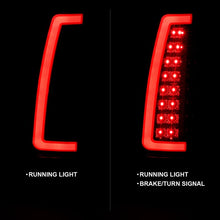 Load image into Gallery viewer, ANZO 1999-2000 Cadillac Escalade LED Taillights Black Housing Smoke Lens Pair - Back View