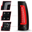 Load image into Gallery viewer, ANZO 1999-2000 Cadillac Escalade LED Taillights Black Housing Smoke Lens Pair - Installation View