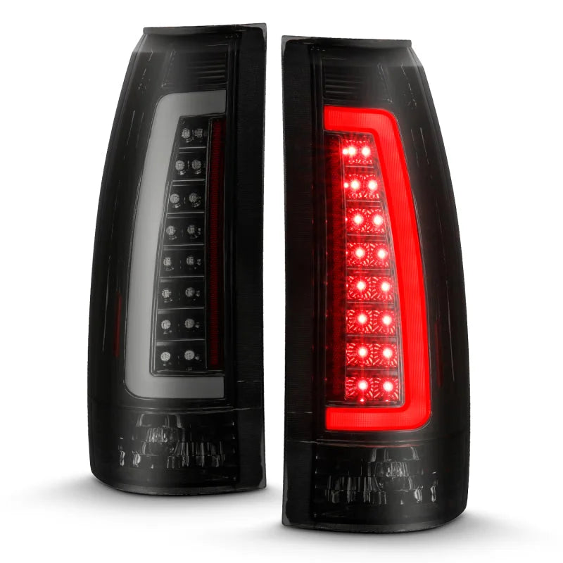 ANZO 1999-2000 Cadillac Escalade LED Taillights Black Housing Smoke Lens Pair - Additional View 6