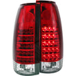 Load image into Gallery viewer, ANZO 1999-2000 Cadillac Escalade LED Taillights Red/Clear - Main Product View