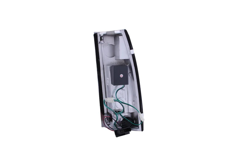 ANZO 1999-2000 Cadillac Escalade LED Taillights Red/Clear - Side View