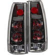 Load image into Gallery viewer, ANZO 1999-2000 Cadillac Escalade Taillights Black - New Gen - Main Product View
