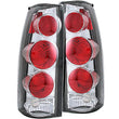 Load image into Gallery viewer, ANZO 1999-2000 Cadillac Escalade Taillights Chrome 3D Style - Main Product View