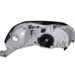 Load image into Gallery viewer, ANZO 1999-2000 Honda Civic Crystal Headlights Chrome - Side View