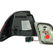 Load image into Gallery viewer, ANZO 1999-2001 BMW 3 Series E46 LED Taillights Red/Clear 4pc - Installation View