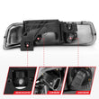 Load image into Gallery viewer, ANZO 1999-2002 Chevrolet Silverado 1500 Crystal Headlights Chrome - Additional View 6