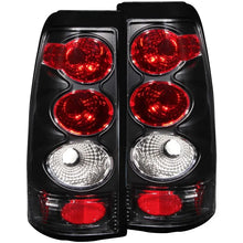 Load image into Gallery viewer, ANZO 1999-2002 Chevrolet Silverado 1500 Taillights Black - Main Product View