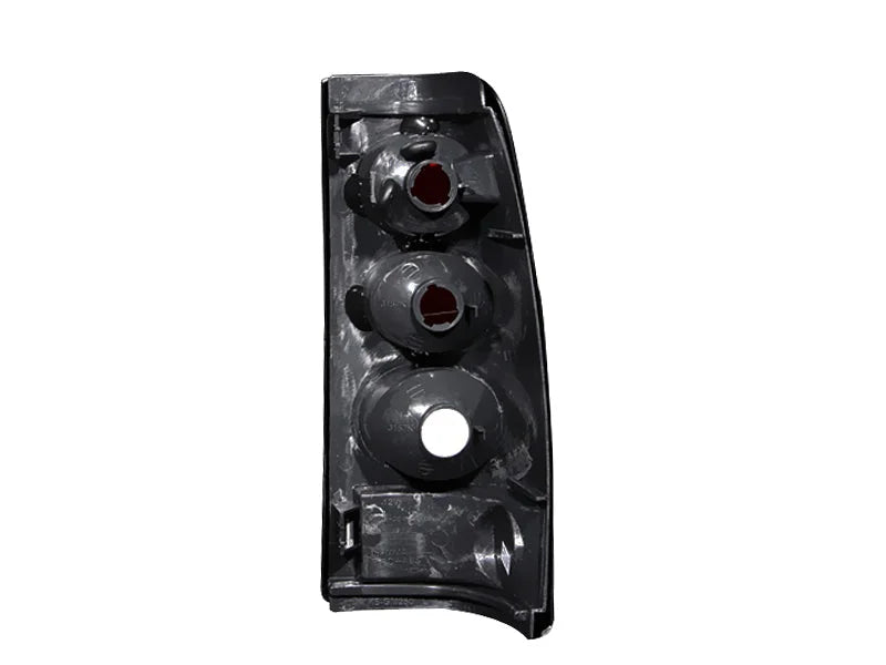 ANZO 1999-2002 Chevrolet Silverado 1500 Taillights Chrome - Side View
