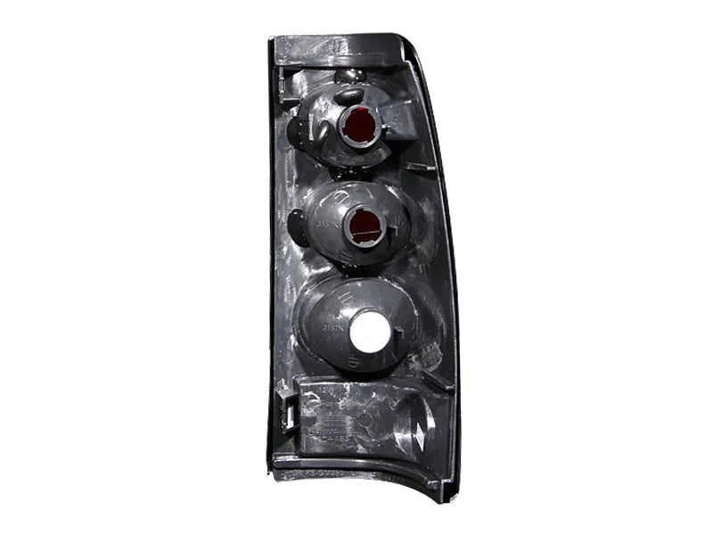 ANZO 1999-2002 Chevrolet Silverado 1500 Taillights Dark Smoke - Side View