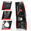 Load image into Gallery viewer, ANZO 1999-2002 Chevy Silverado 1500 LED Taillights Plank Style Black w/Clear Lens - Additional View 5