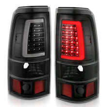 Load image into Gallery viewer, ANZO 1999-2002 Chevy Silverado 1500 LED Taillights Plank Style Black w/Clear Lens - Additional View 8