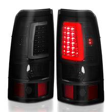 Load image into Gallery viewer, ANZO 1999-2002 Chevy Silverado 1500 LED Taillights Plank Style Black w/Smoke Lens - Additional View 6