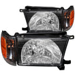 Load image into Gallery viewer, ANZO 1999-2002 Toyota 4Runner Crystal Headlights Black - Main Product View
