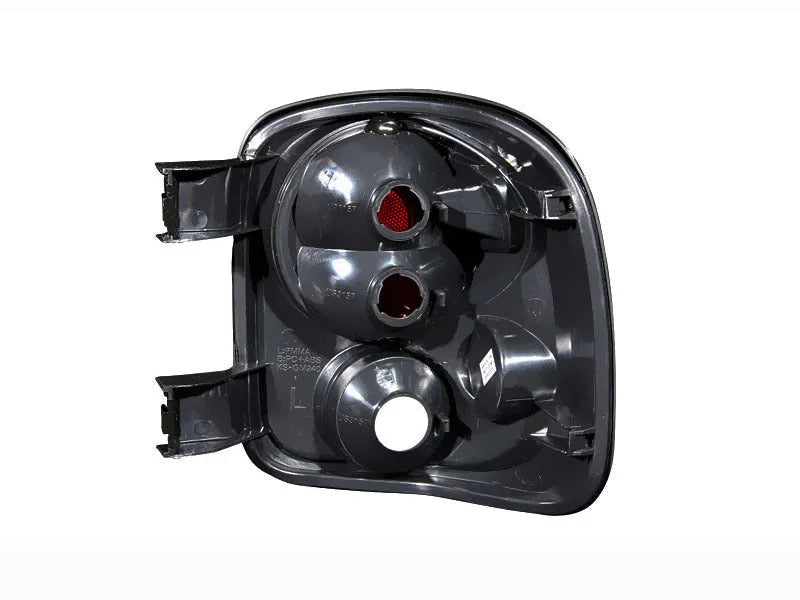 ANZO 1999-2004 Chevrolet Silverado Taillights Chrome - Side View