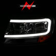 Load image into Gallery viewer, ANZO 1999-2004 Jeep Grand Cherokee Crystal Headlights w/ Light Bar Chrome Housing - Additional View 6